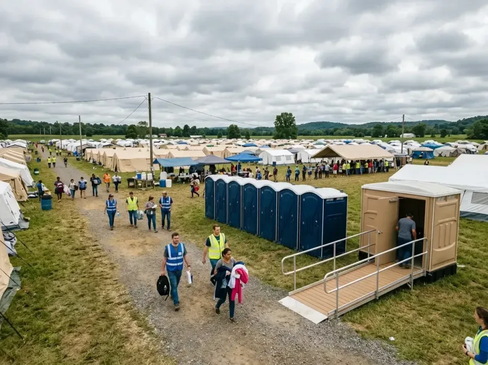 disaster-relief-camp-restrooms-010 — frequently asked questions, Dumpster & Portable Bathrooms Rental in Lowes Island, VA